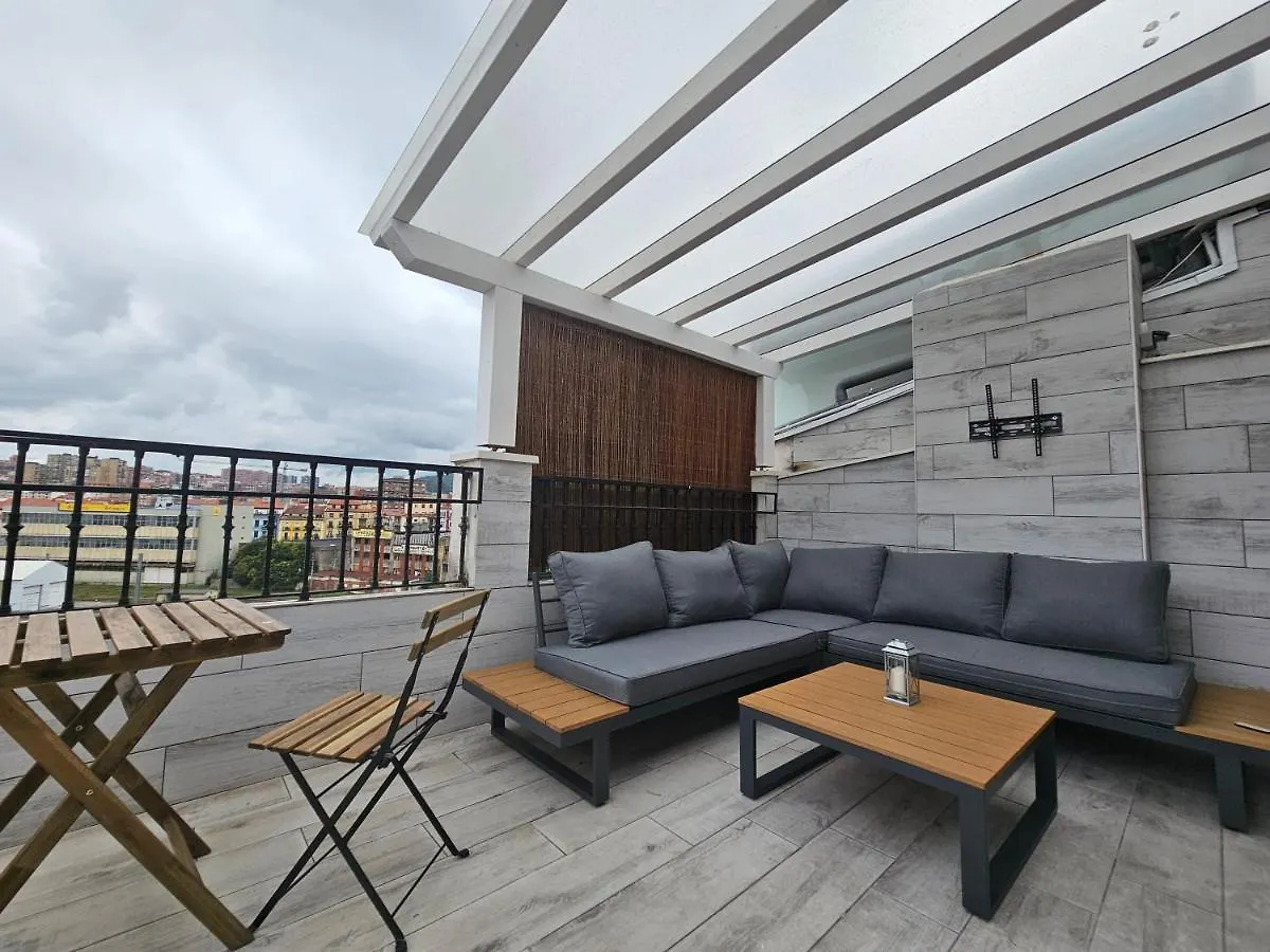 Privat bolig Habitacion En Atico Con Terraza En Bilbao Lejlighed Spanien